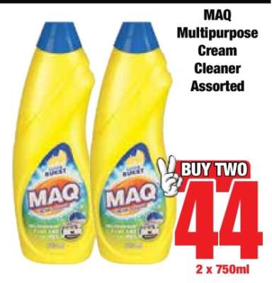 MAQ Multipurpose Cream Cleaner Assorted