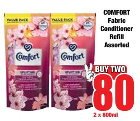 COMFORT Fabric Conditioner Refill Assorted