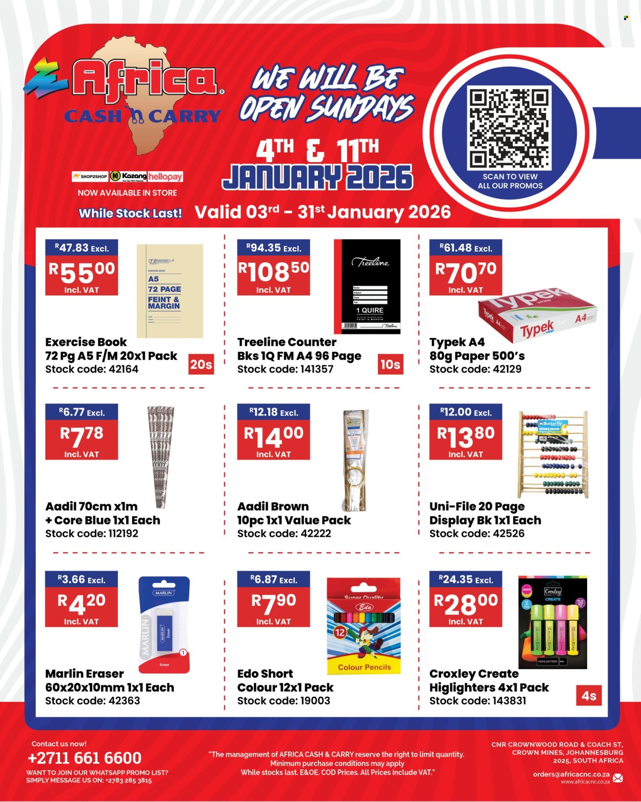 Africa Cash & Carry specials - 03/01/2026 - 31/01/2026. Page 2