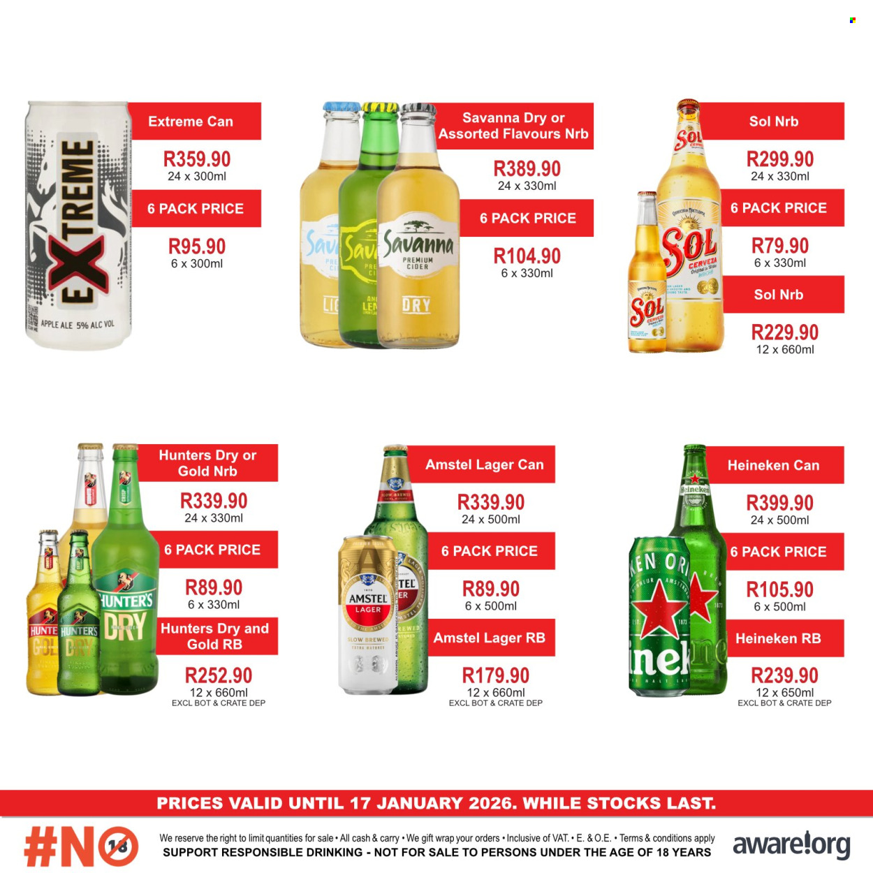 Johnny's Liquor Hypermarket specials - 05/01/2026 - 17/01/2026. Page 6