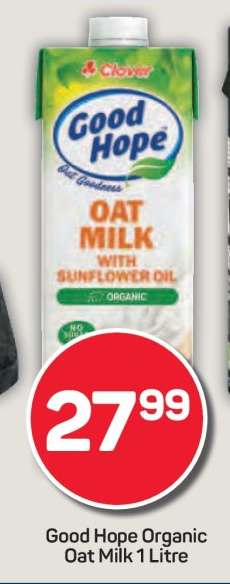Good Hope Organic Oat Milk 1 Litre