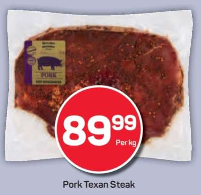 PORK TEXAN STEAK