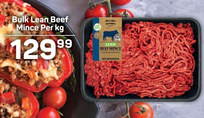 Bulk Lean Beef Mince Per kg