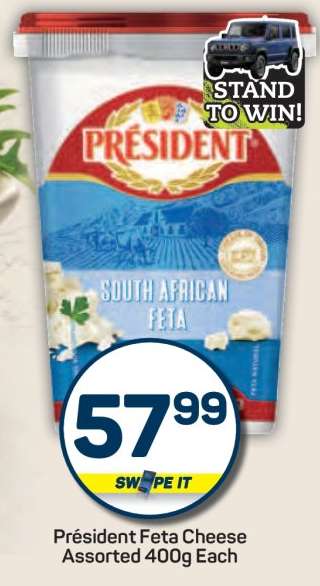 Président Feta Cheese Assorted 400g Each