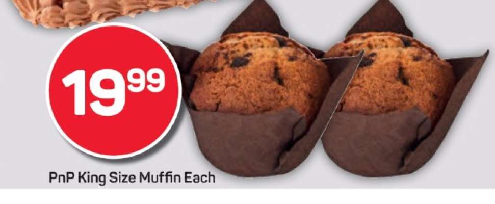 PnP King Size Muffin Each