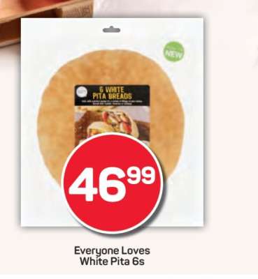 Everyone Loves White Pita 6s