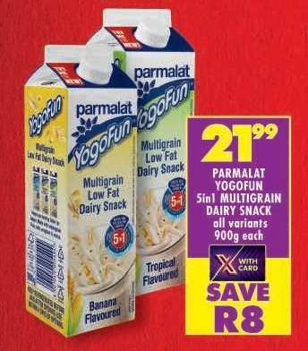 PARMALAT YOGOFUN 5in1 MULTIGRAIN DAIRY SNACK