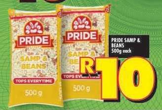 PRIDE SAMP & BEANS