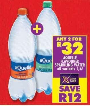 aQuellé Flavoured Sparkling Water