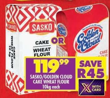 SASKO/GOLDEN CLOUD CAKE WHEAT FLOUR