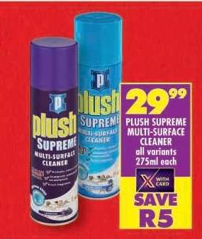 PLUSH SUPREME MULTI-SURFACE CLEANER