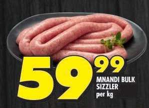 MNANDI BULK SIZZLER