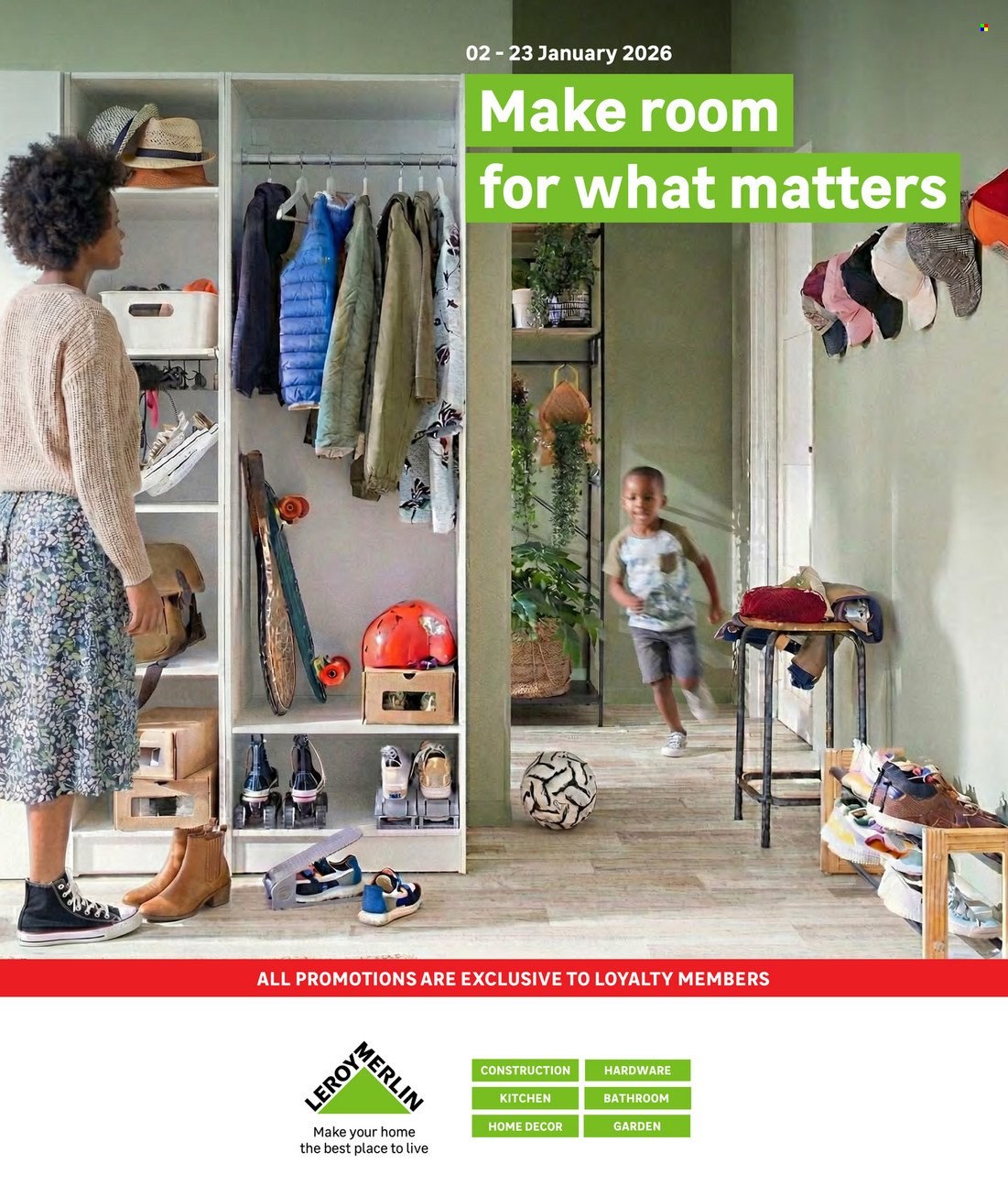 Leroy Merlin specials - 02/01/2026 - 23/01/2026. Page 1