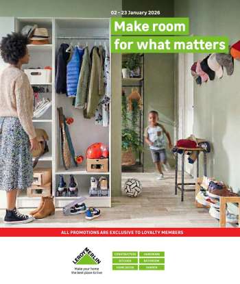 Leroy Merlin catalogue  - 02/01/2026 - 23/01/2026.