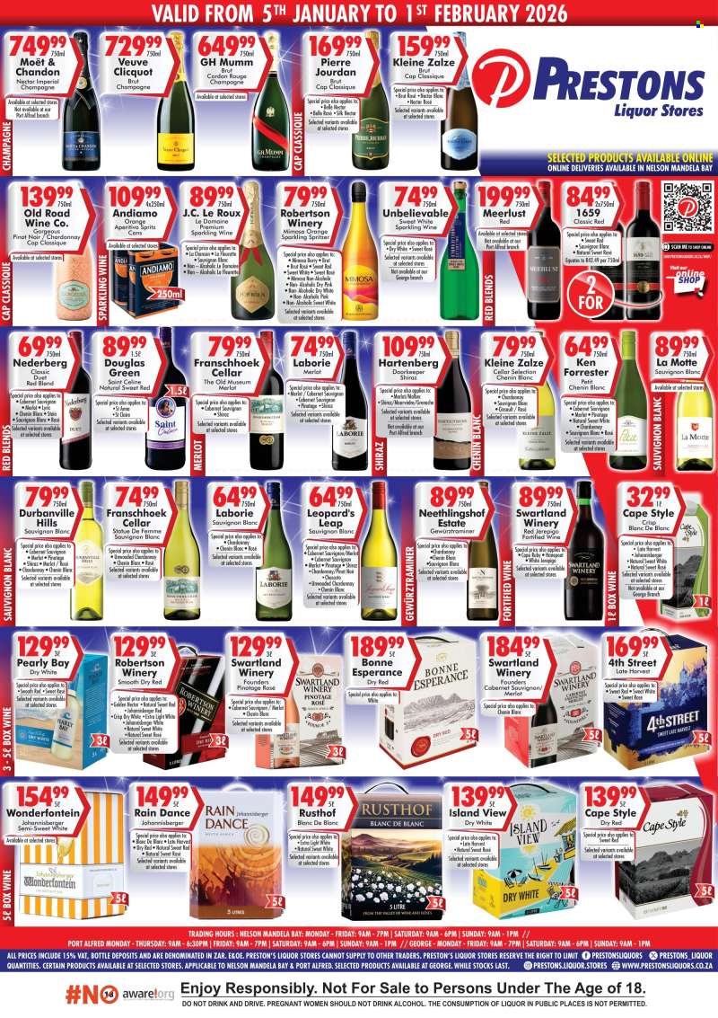 Prestons Liquor Stores catalogue  - 05/01/2026 - 01/02/2026.