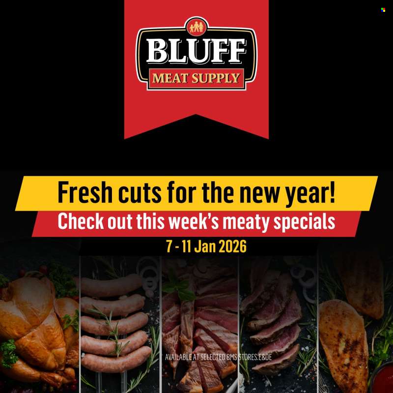 Bluff Meat Supply catalogue  - 07/01/2026 - 11/01/2026.