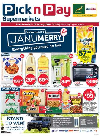 Pick n Pay QualiSave catalogue  - 02/01/2026 - 22/01/2026.