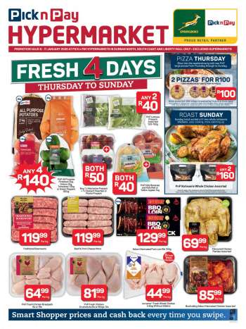 Pick n Pay catalogue  - 08/01/2026 - 11/01/2026.