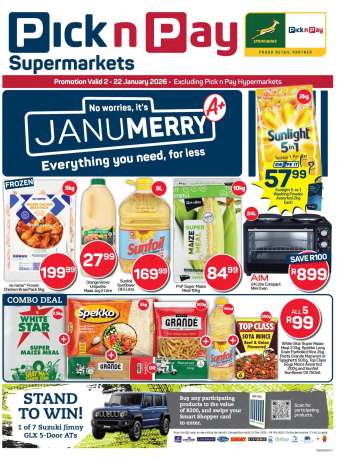 Pick n Pay QualiSave catalogue  - 02/01/2026 - 22/01/2026.