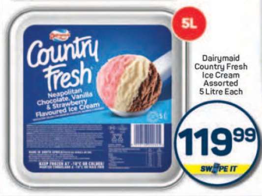 Dairymaid Country Fresh Ice Cream