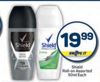 Shield Roll On Assorted-50ml Each