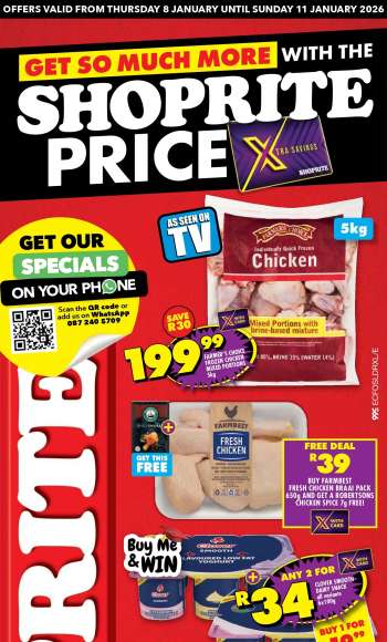 Shoprite catalogue  - 08/01/2026 - 11/01/2026.