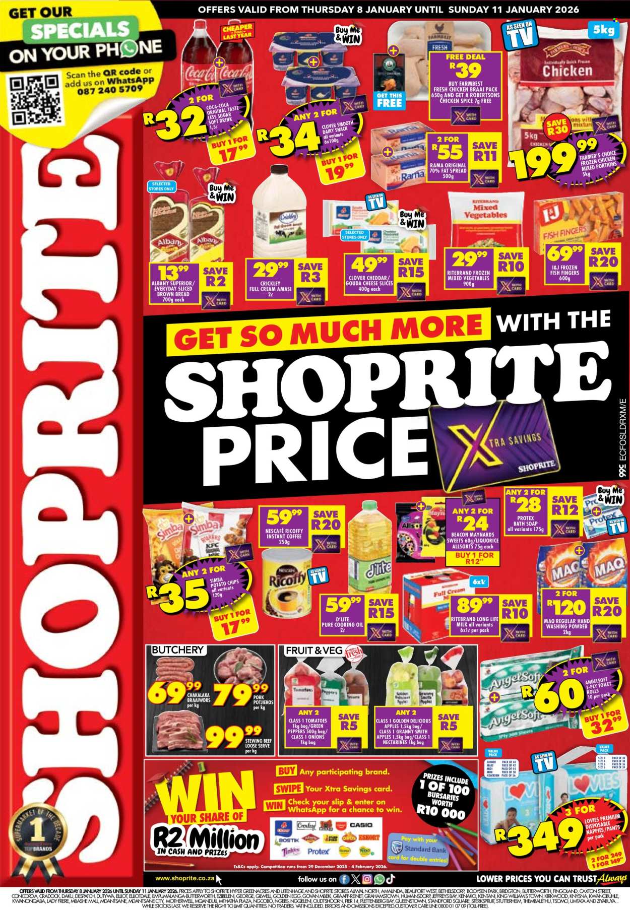 Shoprite specials - 08/01/2026 - 11/01/2026. Page 1