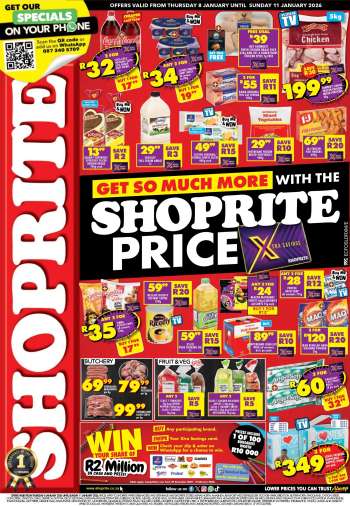 Shoprite catalogue  - 08/01/2026 - 11/01/2026.