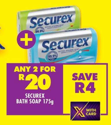 SECUREX BATH SOAP 175g