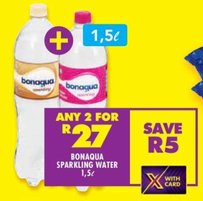 Bonaqua Sparkling Water 1,5ℓ