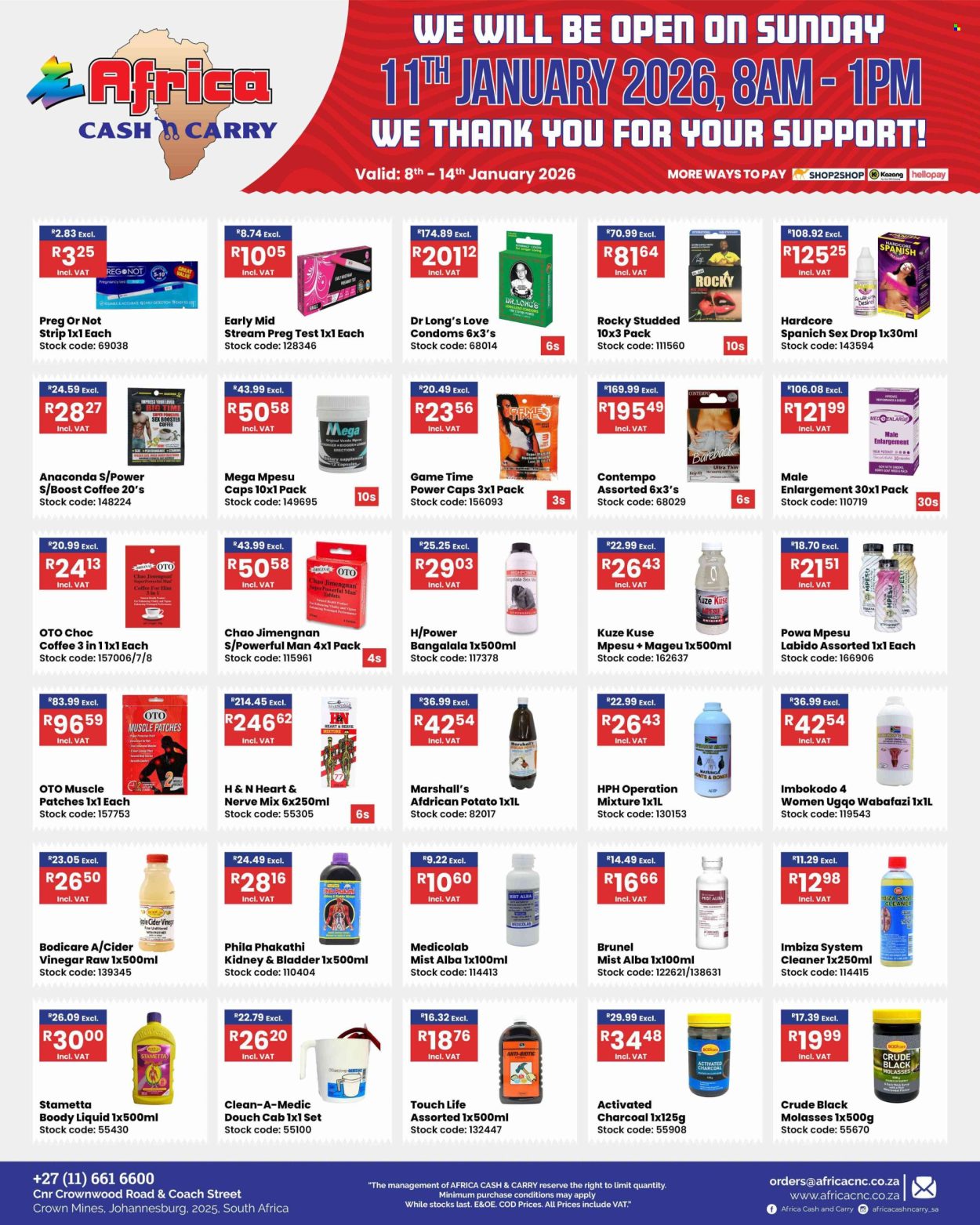 Africa Cash & Carry specials - 08/01/2026 - 14/01/2026. Page 13