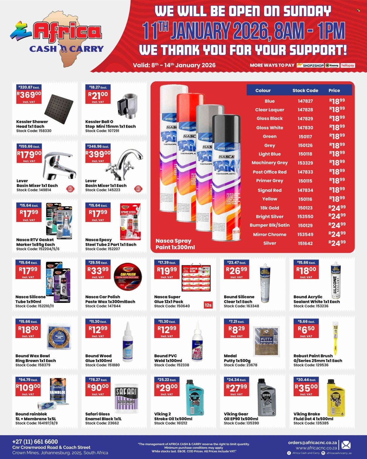 Africa Cash & Carry specials - 08/01/2026 - 14/01/2026. Page 28
