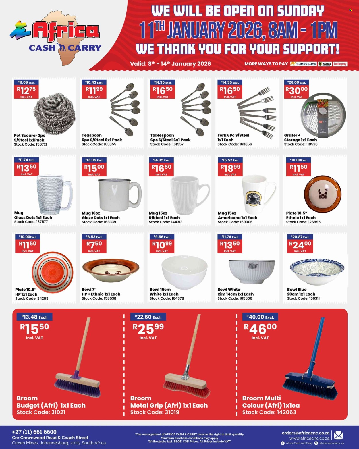 Africa Cash & Carry specials - 08/01/2026 - 14/01/2026. Page 30
