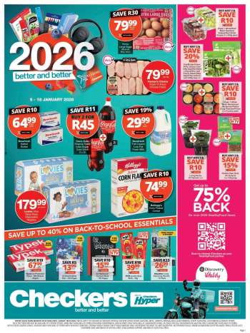 Checkers catalogue  - 05/01/2026 - 18/01/2026.