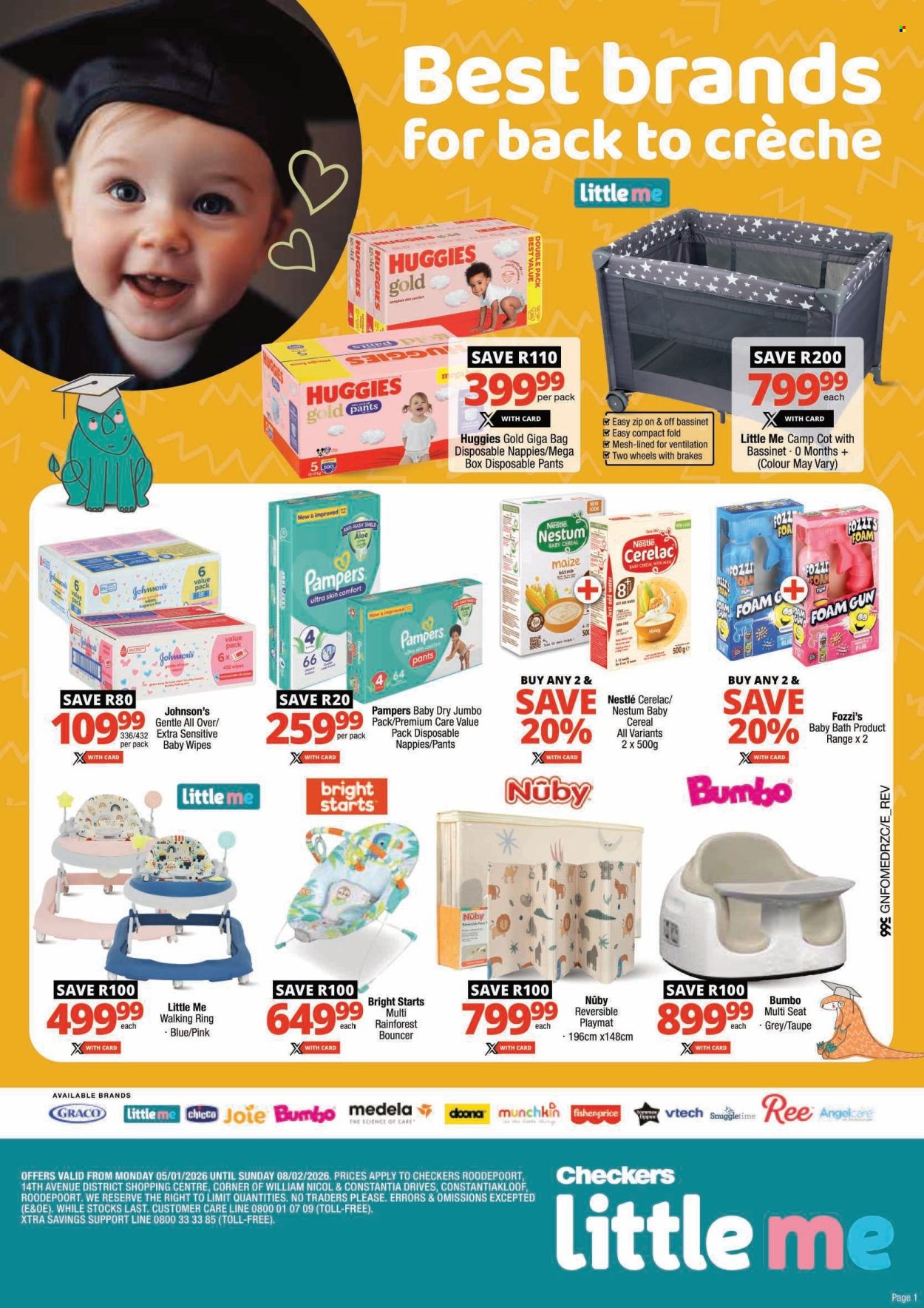 Checkers specials - 05/01/2026 - 08/02/2026. Page 1