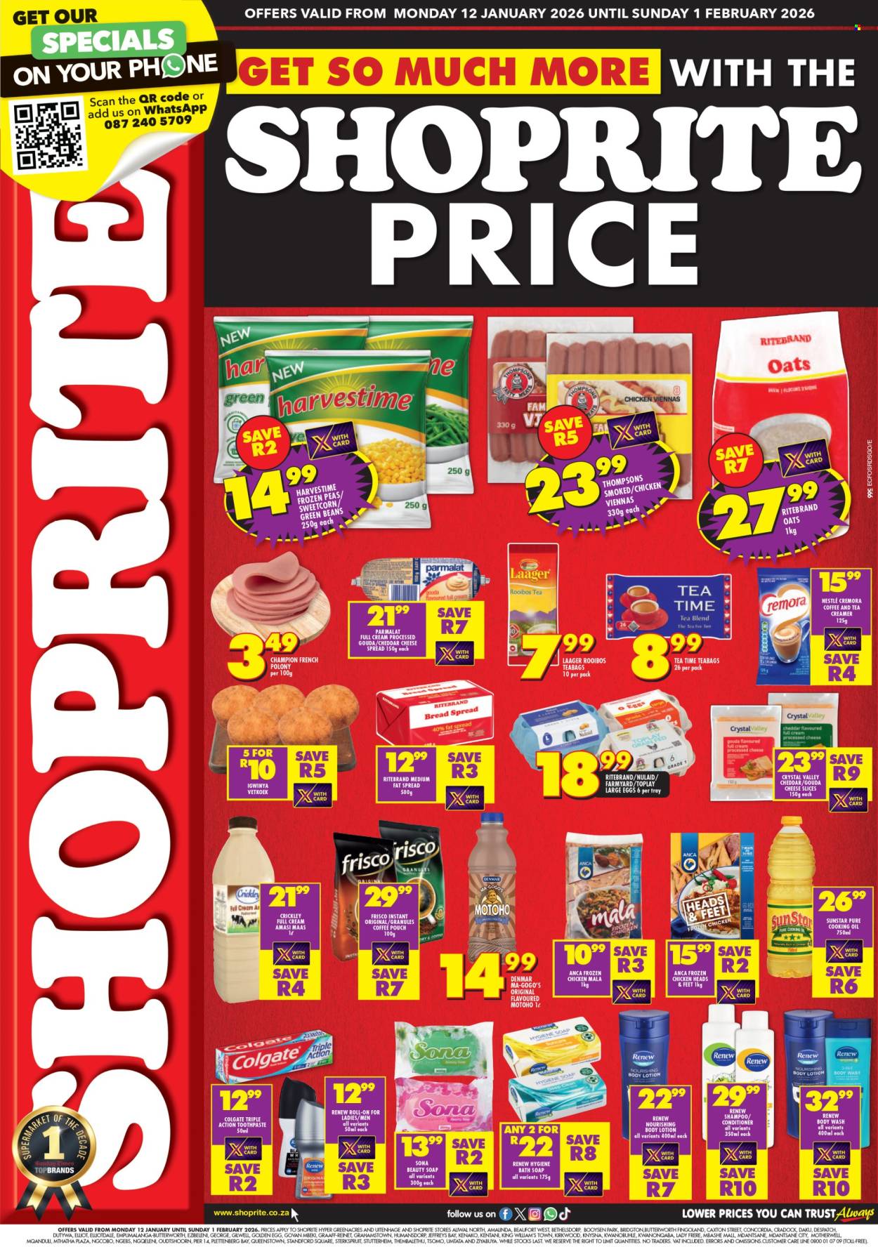 Shoprite specials - 12/01/2026 - 01/02/2026. Page 1