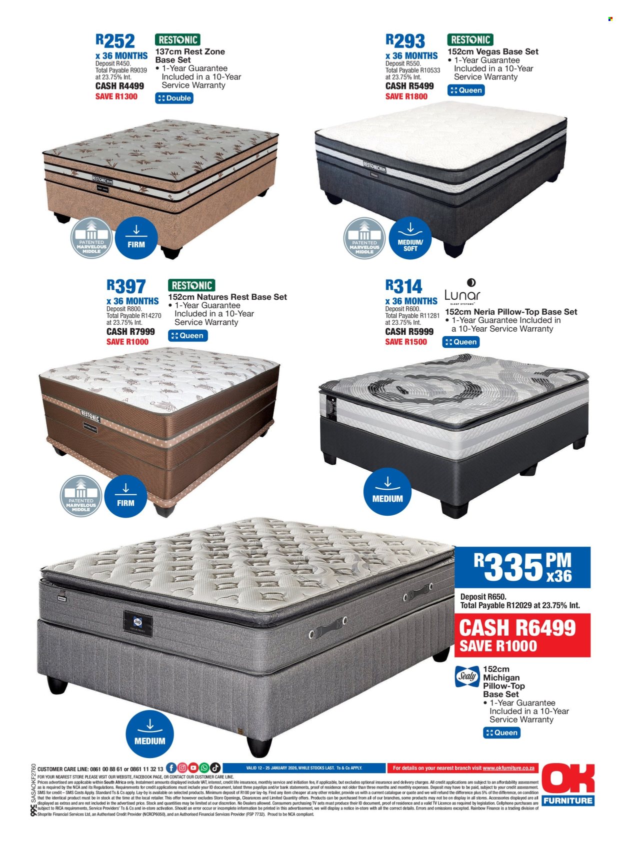 OK Furniture specials - 12/01/2026 - 25/01/2026. Page 8