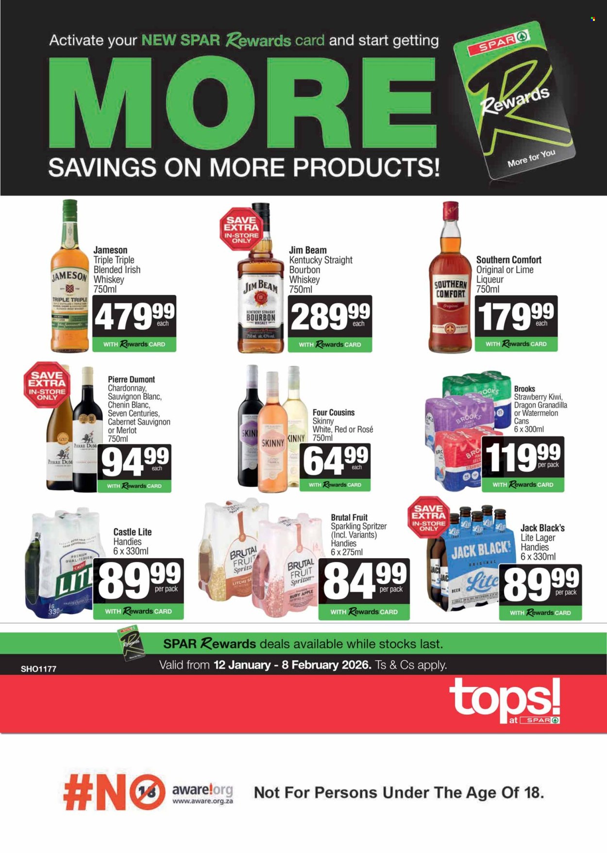 TOPS at SPAR specials - 12/01/2026 - 08/02/2026. Page 1