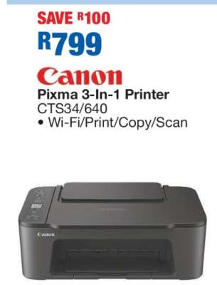 Canon Pixma 3-In-1 Printer