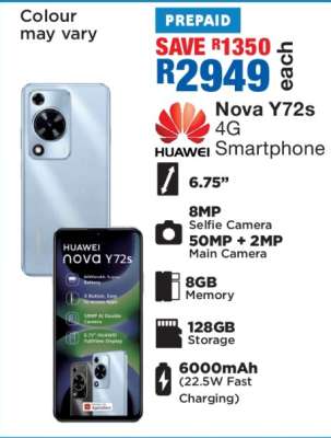 Huawei Nova Y72s 4G Smartphone