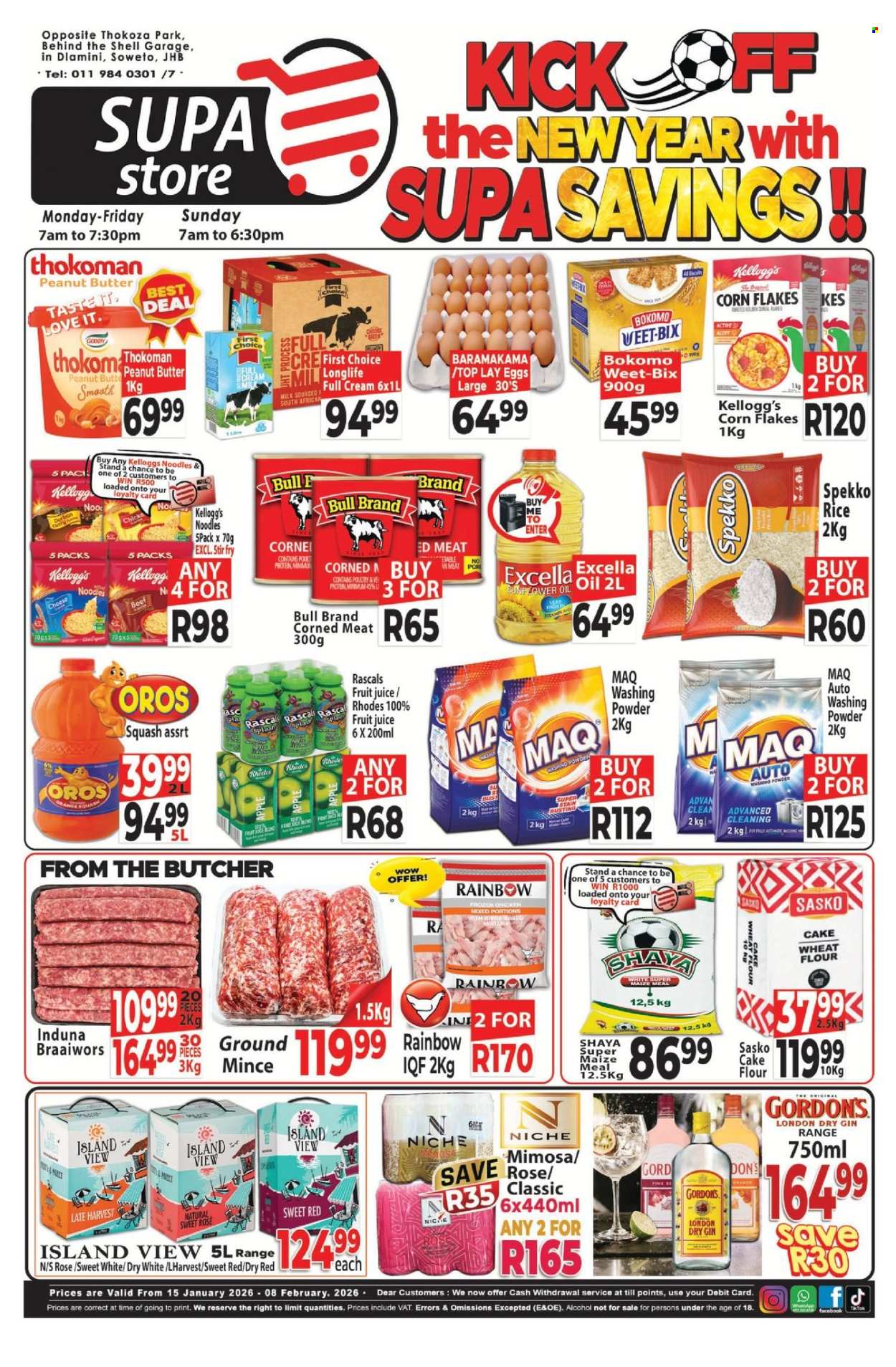 Supa Store specials - 15/01/2026 - 08/02/2026. Page 1