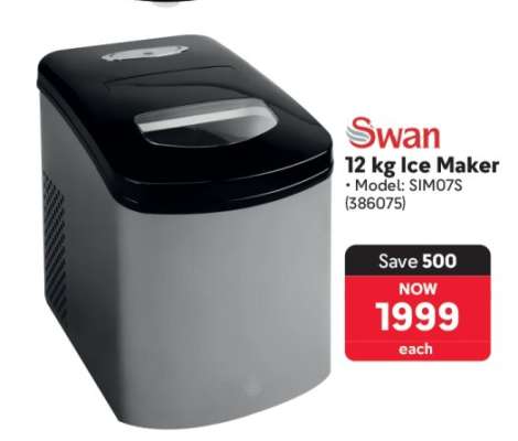 Swan 12 kg Ice Maker