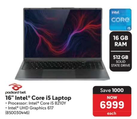 16” Intel® Core i5 Laptop