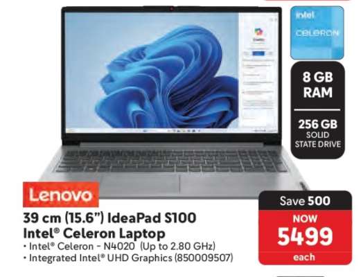 Lenovo IdeaPad S100 Intel Celeron Laptop