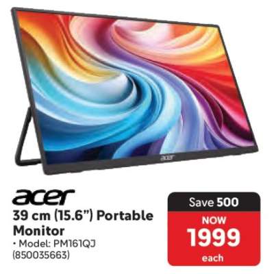 Acer 39 cm (15.6”) Portable Monitor