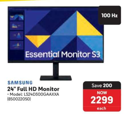 Samsung 24” Full HD Monitor