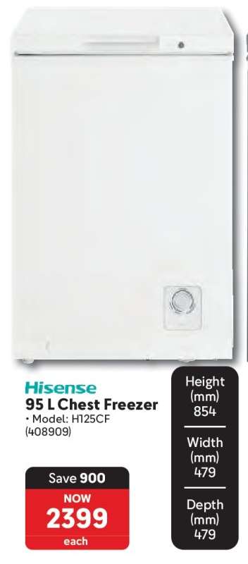 Hisense 95 L Chest Freezer