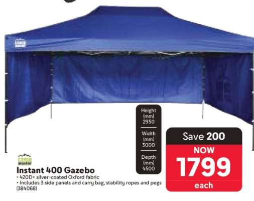 Instant 400 Gazebo