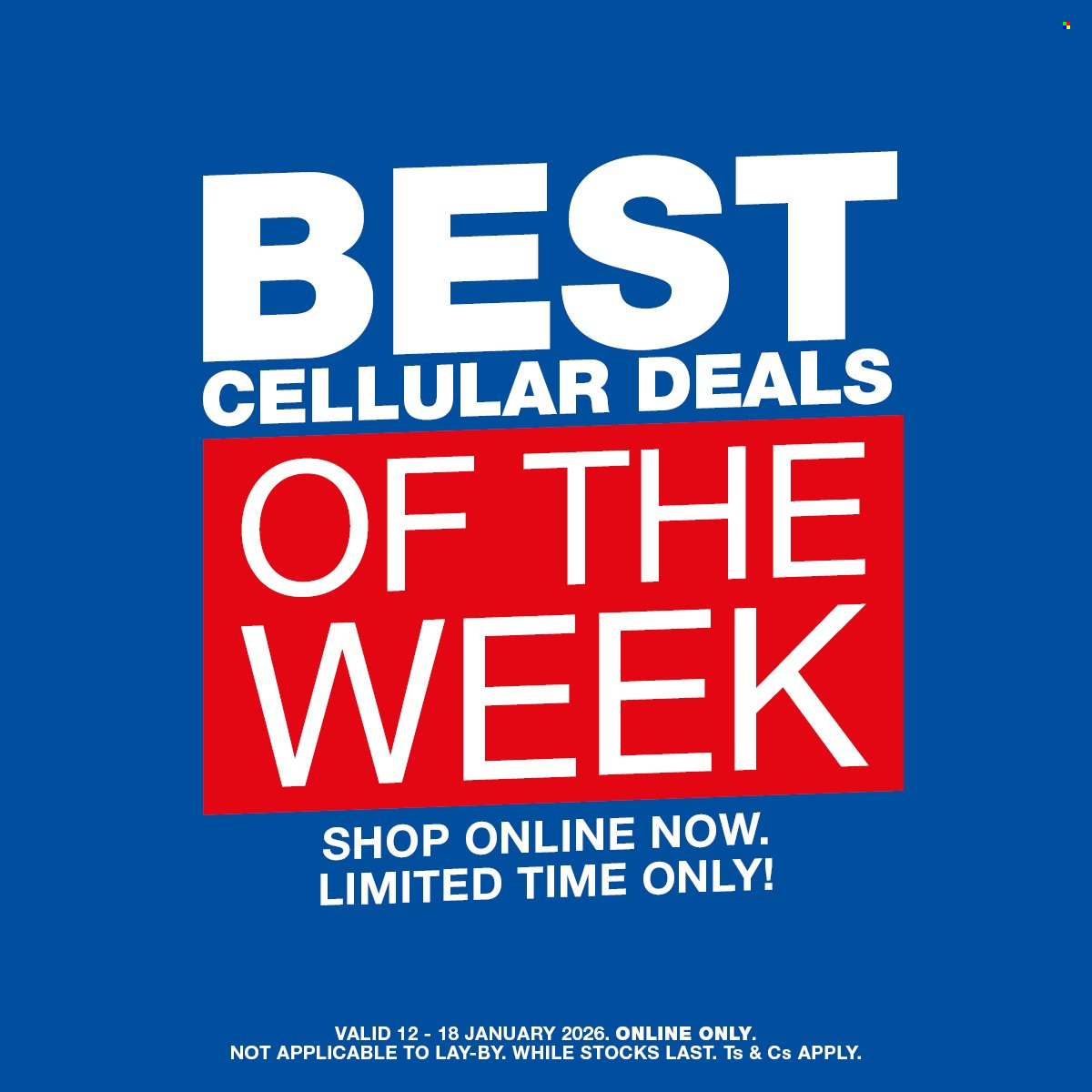 OK Furniture specials - 12/01/2026 - 18/01/2026. Page 1