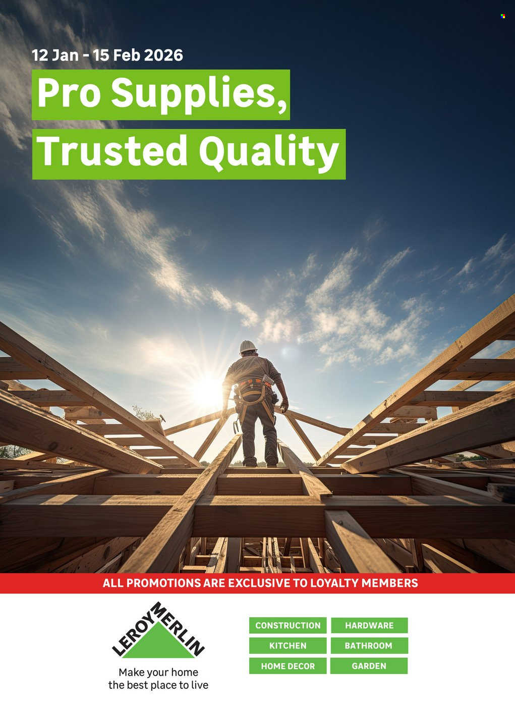 Leroy Merlin specials - 12/01/2026 - 15/02/2026. Page 1